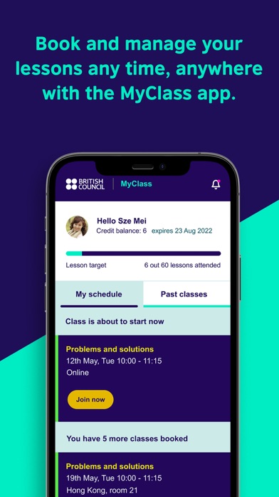 British Council myClass Screenshot