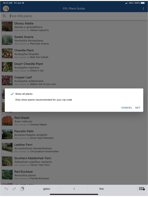 Screenshot #4 pour FFL Plants