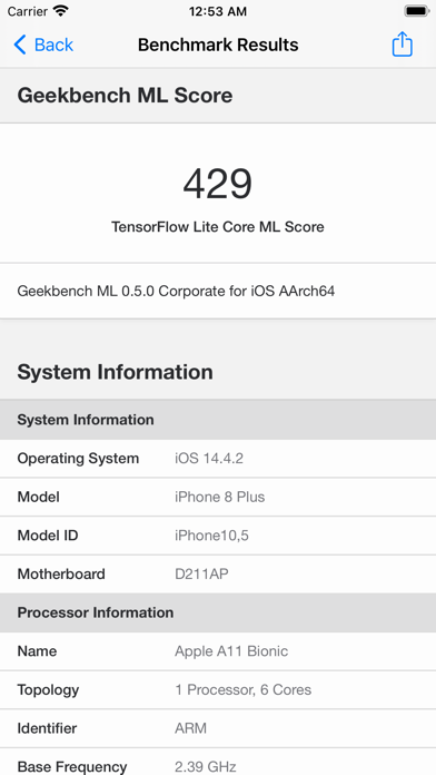 Geekbench MLのおすすめ画像3