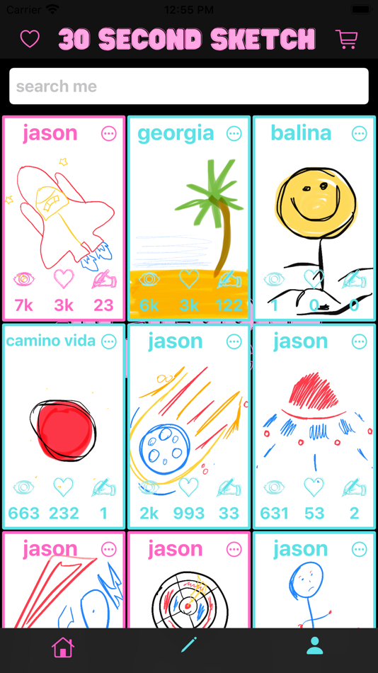 #1. Quick Draw: 30Sec Sketch (iOS) 来自: No Worries! Lifestyle, LLC