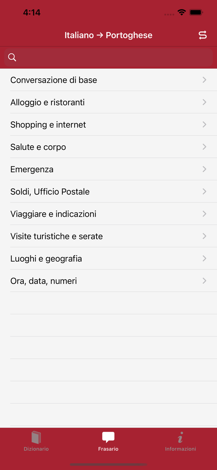 Accio Italian-Portuguese