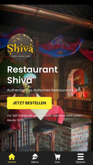 Restaurant Shiva Screenshot