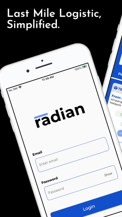 Screenshot #1 pour Radian - Last Mile Logistics