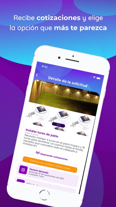 Betty, Servicios Profesionales Screenshot