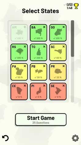 Game screenshot States of Brazil Quiz hack