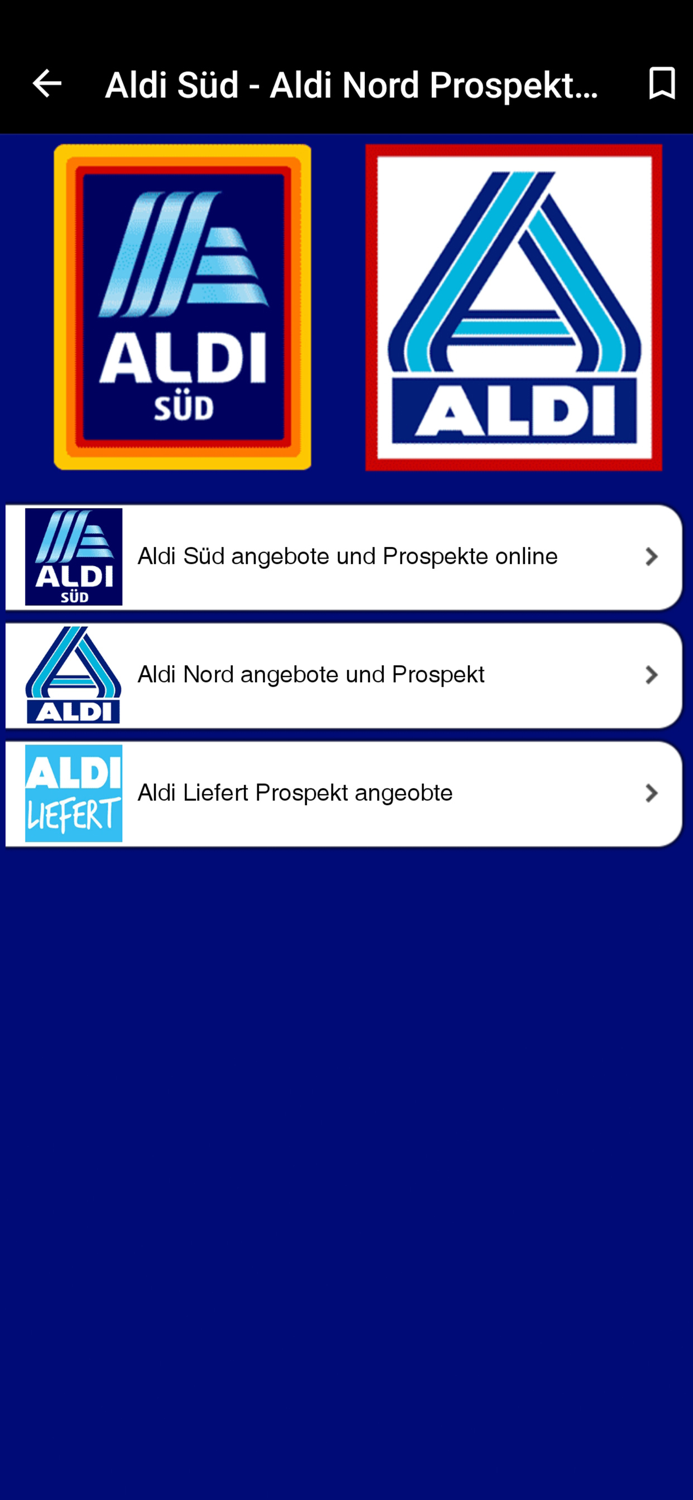 Prospekte und Angebote