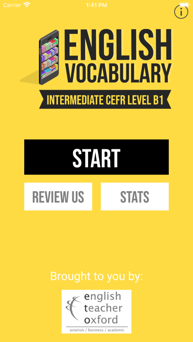 English Vocabulary - CEFR B1 Screenshot