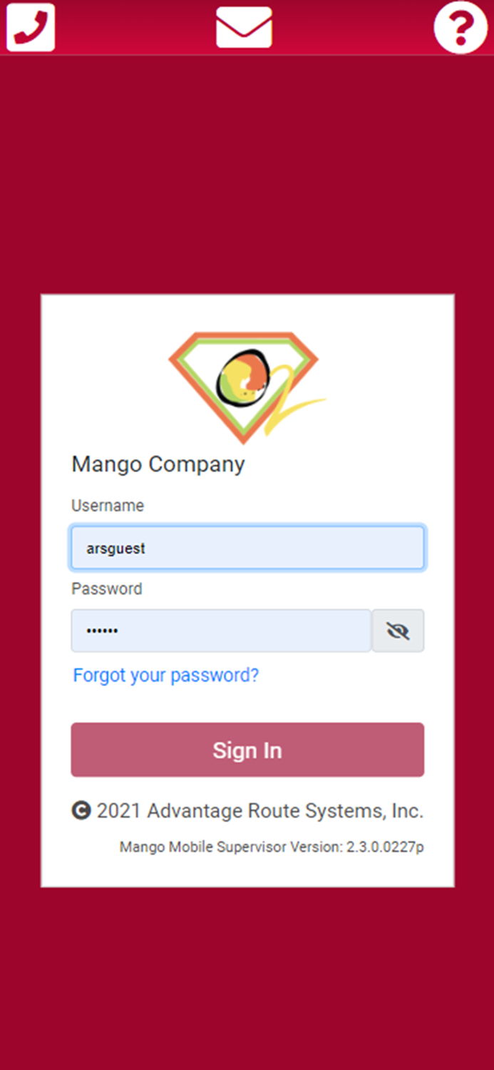 Mango Supervisor II