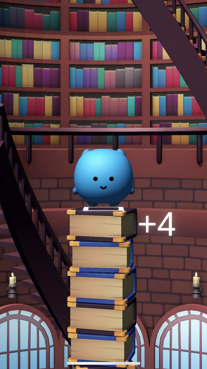 Bloo Jump - Game for bookworms