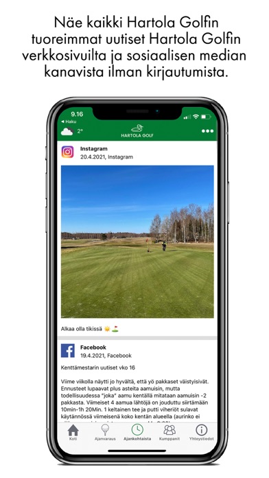 Hartola Golf Screenshot