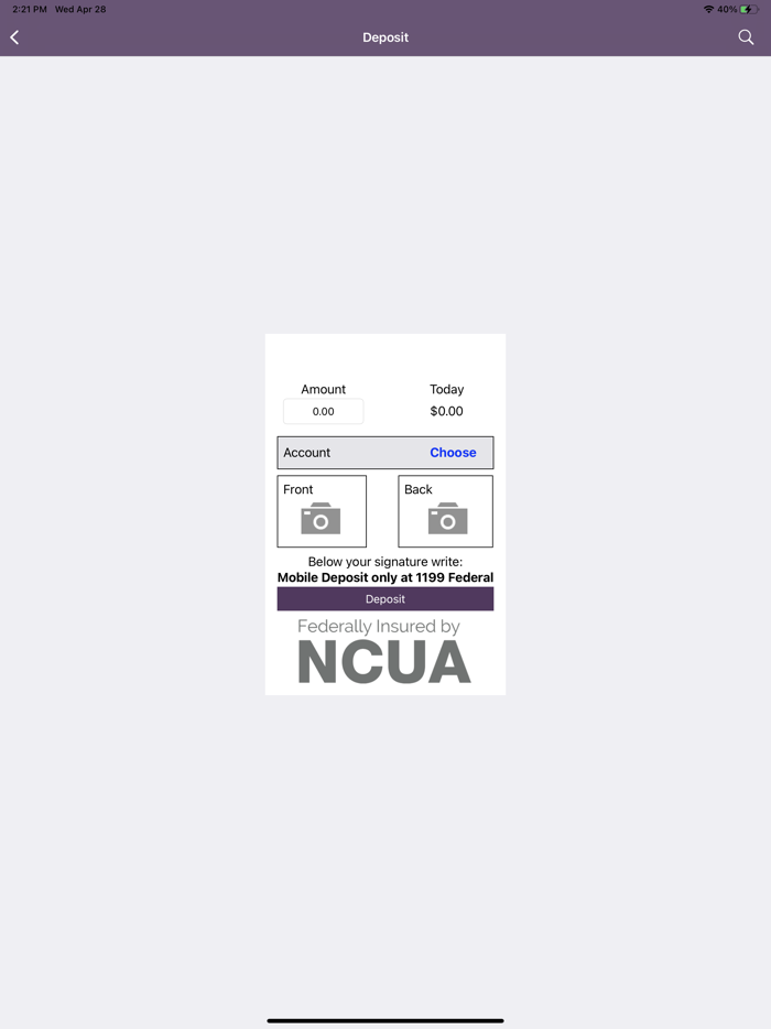 1199 SEIU FCU Mobile