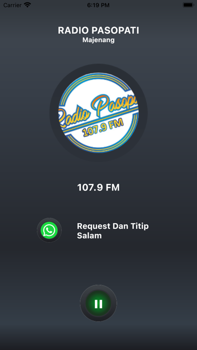 Screenshot #1 pour Radio Pasopati Majenang
