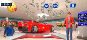 Car Dealer Tycoon Job Game 3D screenshot #1 for iPhone