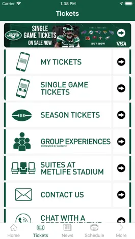 Game screenshot Official New York Jets hack