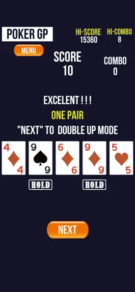 Game screenshot Poker GP -Double Up Fever-ポーカー apk