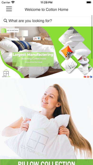 Cotton Home Screenshot