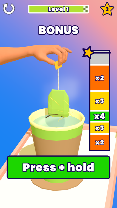Tea Bag Runner Screenshot