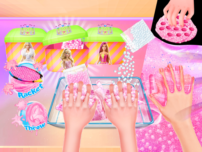 Crazy Slime - Pink Glitter Fun