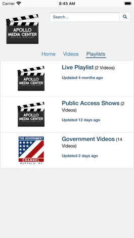 Game screenshot Apollo Media Center - Buffalo apk