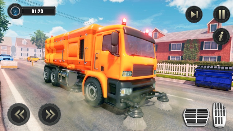 City Garbage Cleaner Dump Game screenshot-3