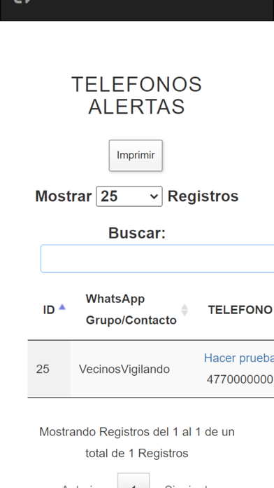 VecinosVigilando Condominios Screenshot