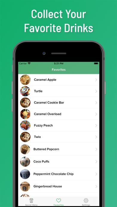 Secret Menu for Starbucks ° Screenshot