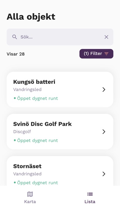 Öppet Åland Screenshot