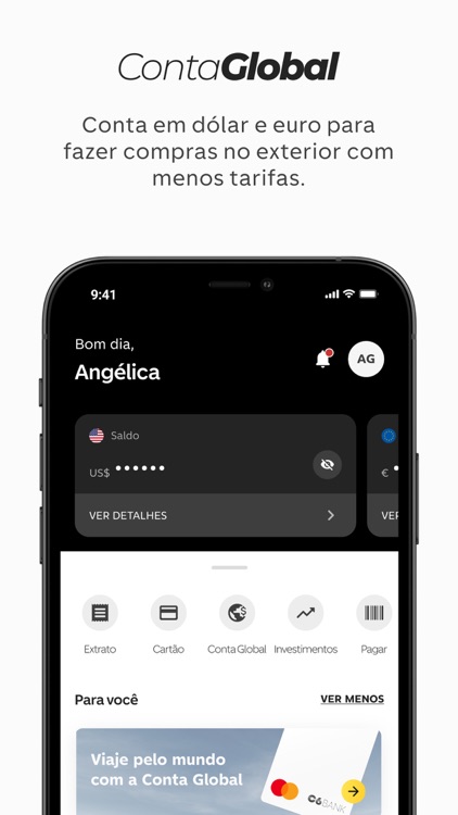C6 Bank: Cartão, conta e mais! screenshot-6