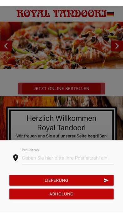 Royal Tandoori Mainz Screenshot