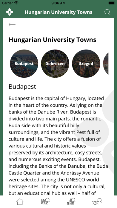 Stipendium Hungaricum Screenshot
