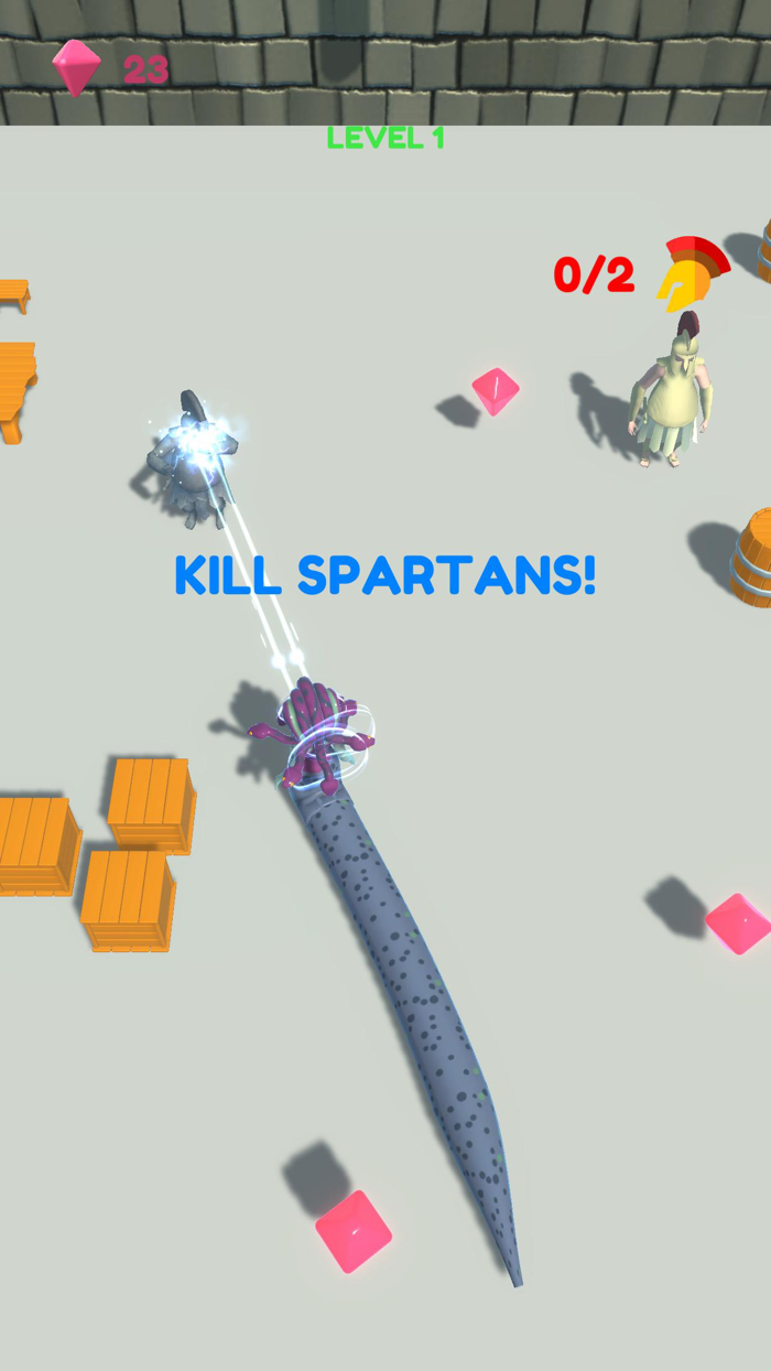 Medusa vs Spartans 3D