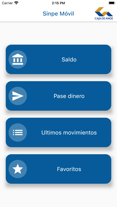 How to cancel & delete Caja de ANDE SINPE Móvil from iphone & ipad 2