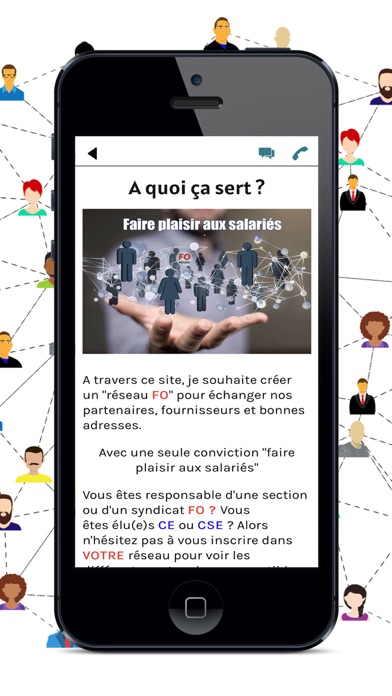 Mon Réseau FO Screenshot