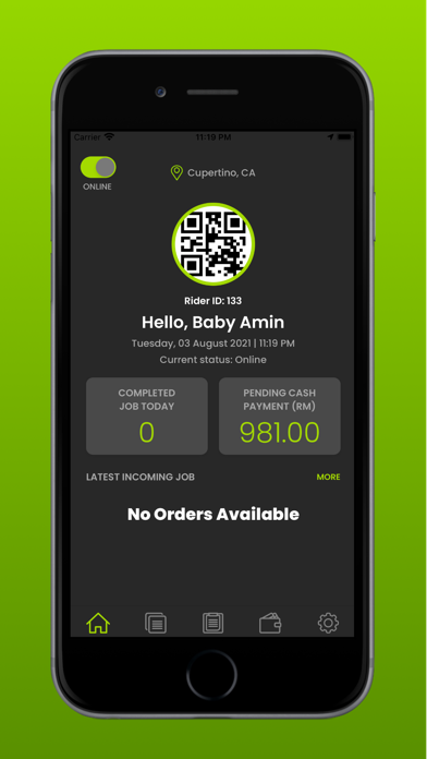 Bateriku Business Screenshot