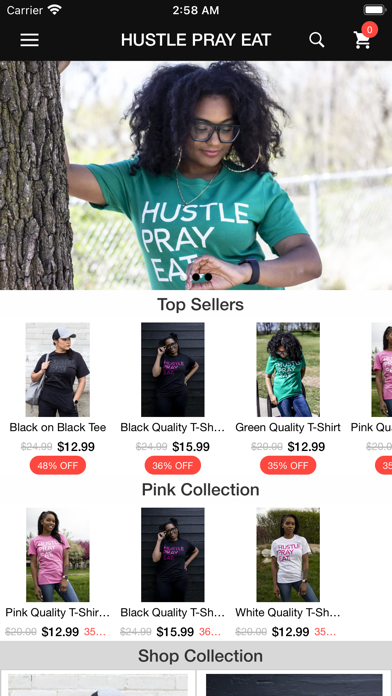 HUSTLE PRAY EAT Screenshot 1 - AppWisp.com HUSTLE PRAY EAT Screenshot 1 - AppWisp.com