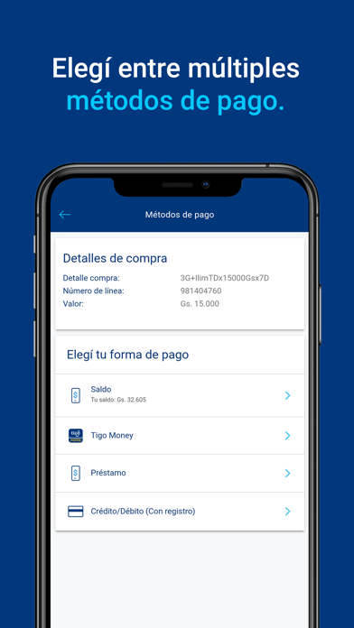 Mi Tigo Paraguay Screenshot