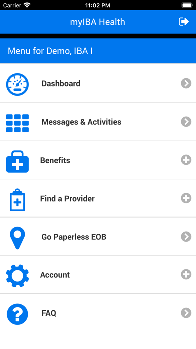 myIBA Health Screenshot
