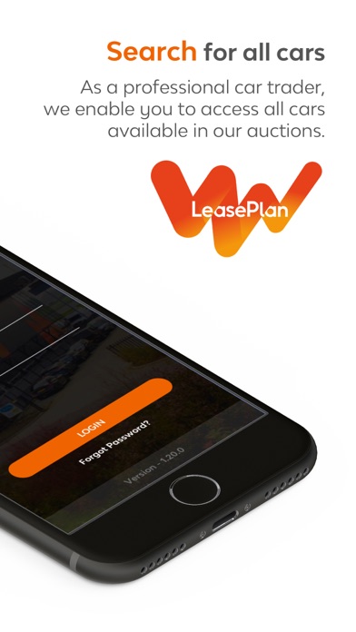 LeasePlan Auctions Screenshot