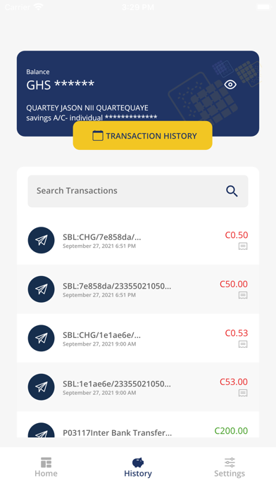 FirstBank Ghana Mobile App Screenshot