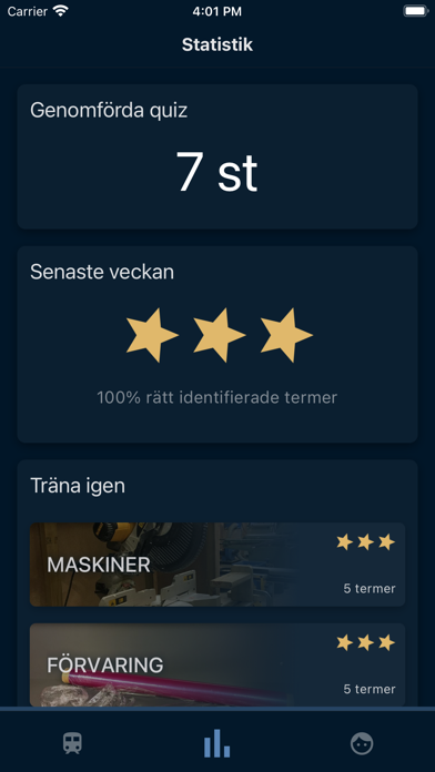 Jobbspåret Screenshot
