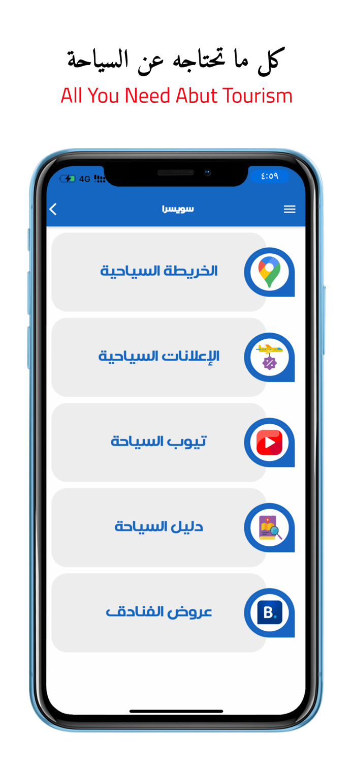 الخرائط السياحية