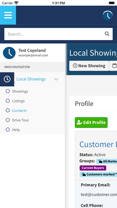 LOCALshowings Screenshot