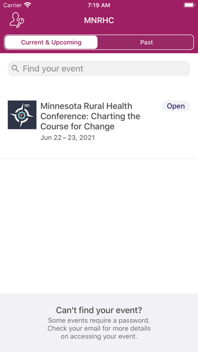 MN Rural Health Conference Screenshot
