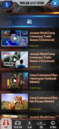 Captura 5 Jurassic World Facts iphone