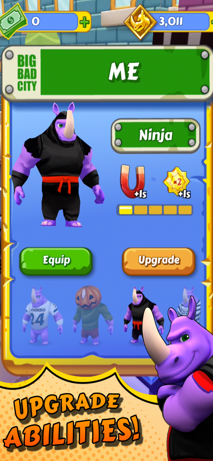 Rhinbo - Runner Game