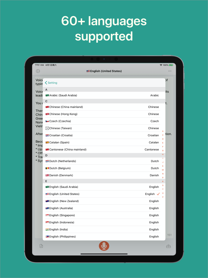 Voice Transcriber - Dictation