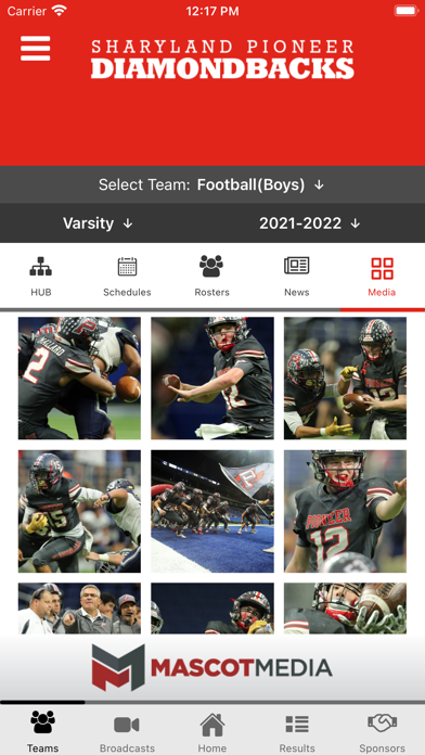 Sharyland ISD Athletics Screenshot