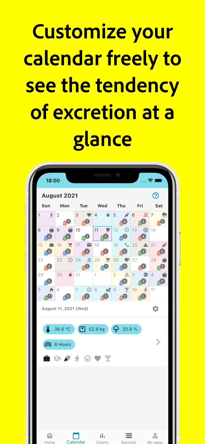 Constipation Calendar