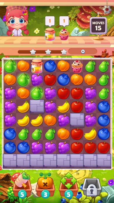 Garden Bounty: Fruit Link Game Screenshot