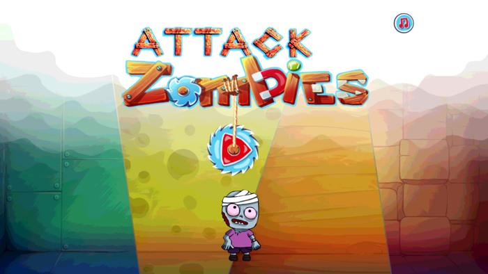 Attack Zombies - Brain Puzzle